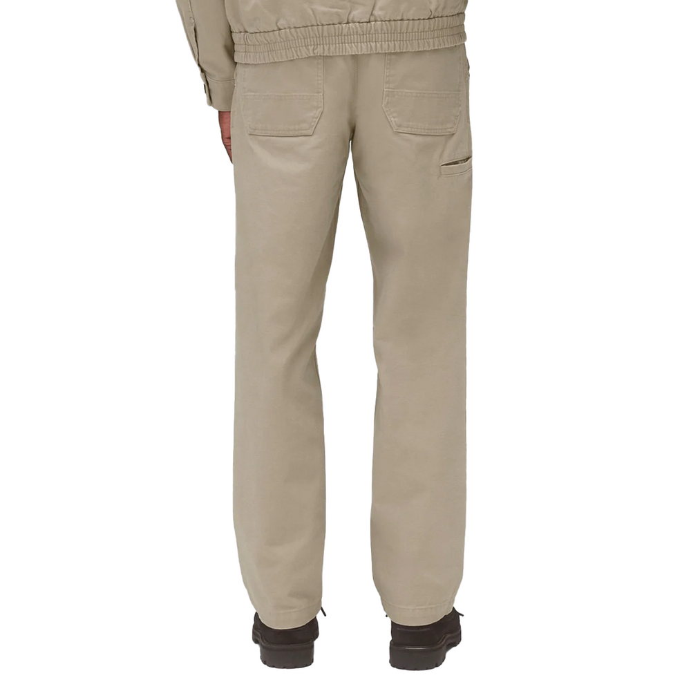 COTTON CANVAS GROUNDS STANDARD PANT SAND