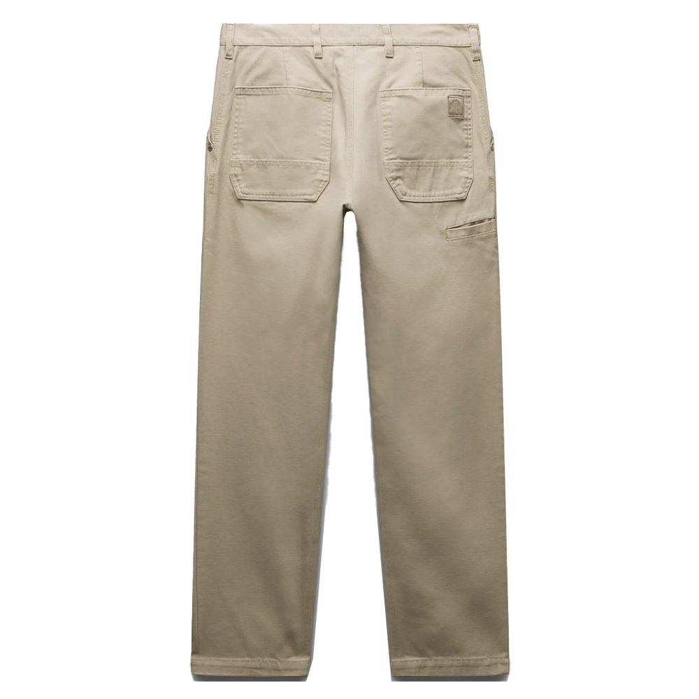 COTTON CANVAS GROUNDS STANDARD PANT SAND