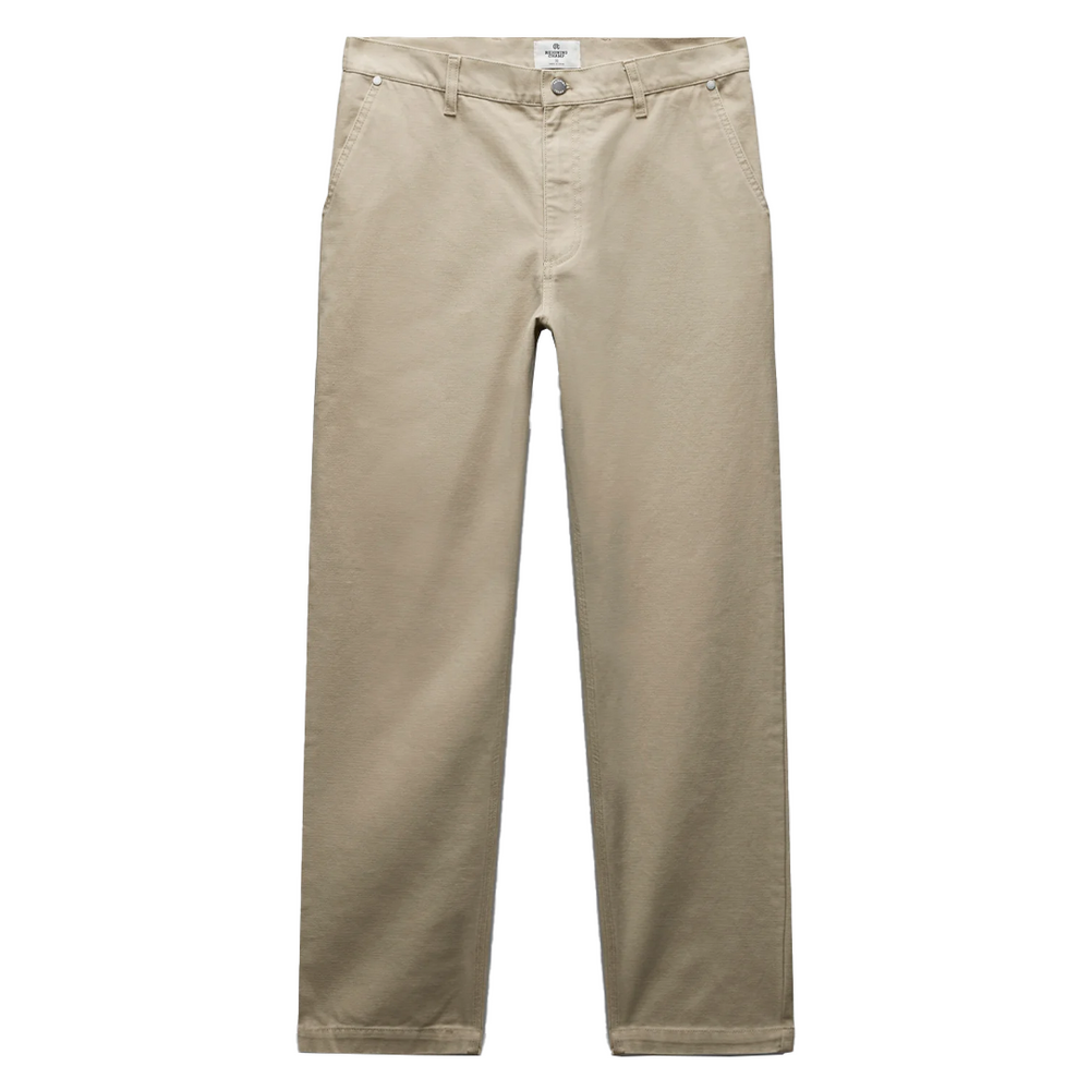 COTTON CANVAS GROUNDS STANDARD PANT SAND
