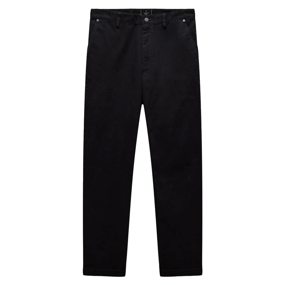 COTTON CANVAS GROUNDS STANDARD PANT BLACK