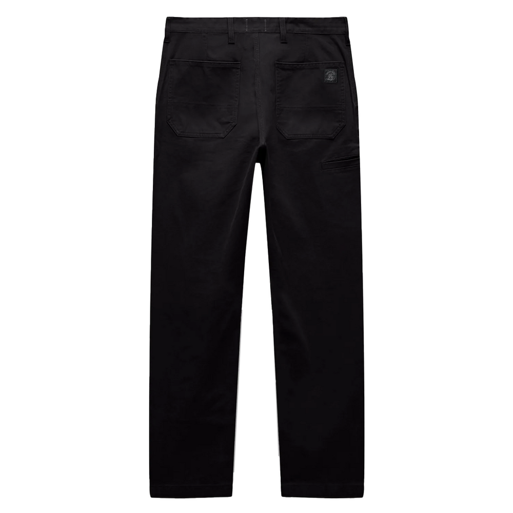 COTTON CANVAS GROUNDS STANDARD PANT BLACK