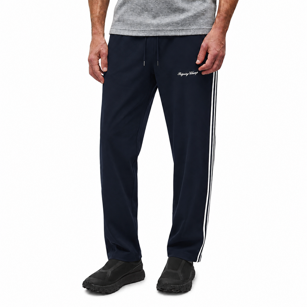 POLY PIQUE CAMPO STANDARD TRACK PANT NAVY