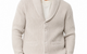 MERINO KENNY SHAWL CARDIGAN SNOWHILL