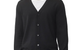 LIGHTWEIGHT MERINO HARRY CARDIGAN BLACK