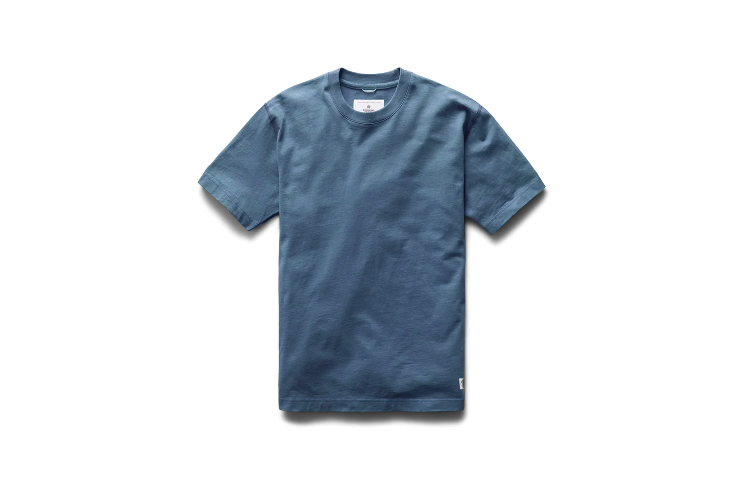 MIDWEIGHT JERSEY T-SHIRT WASHED BLUE