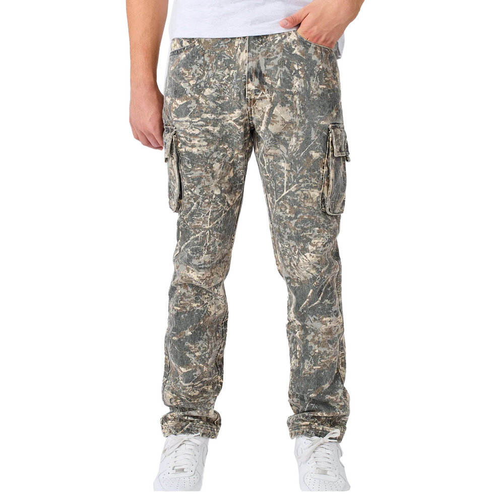 WORKWEAR CAMO CARGO PANTS