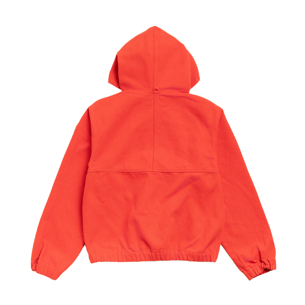 WORK JACKET UNLINED CANVAS RED