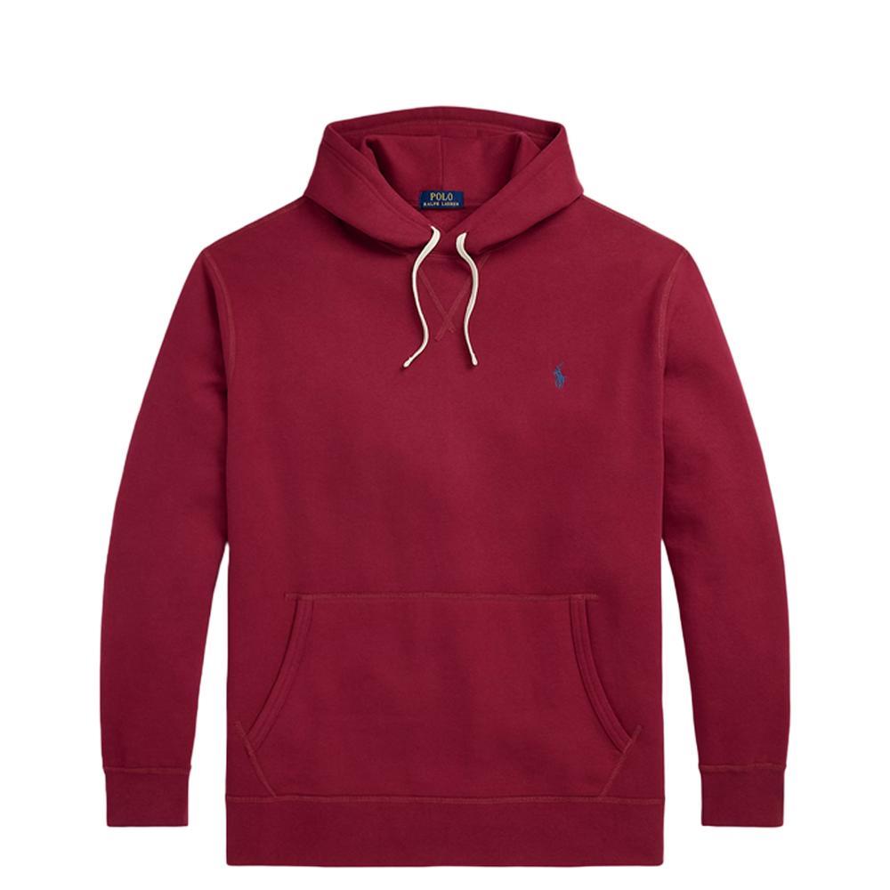 THE RL FLEECE HOODIE RED