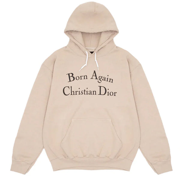 SECRET CLUB BORN AGAIN CHRISTIAN DIOR HOODIE SAND