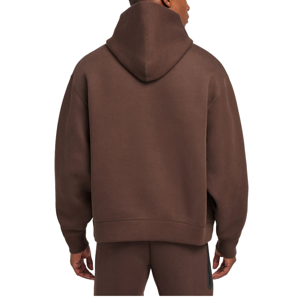 TECH REIMAGINED FLEECE HOODIE BROWN