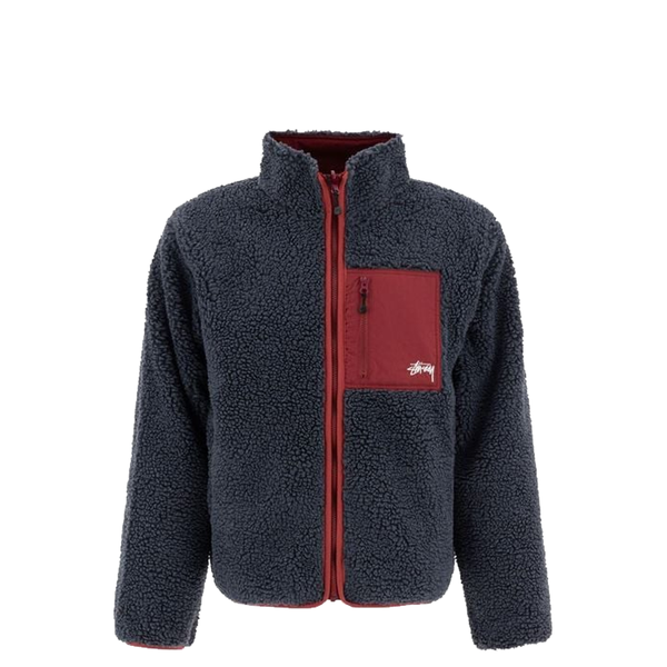 SHERPA REVERSIBLE JACKET SMOKE