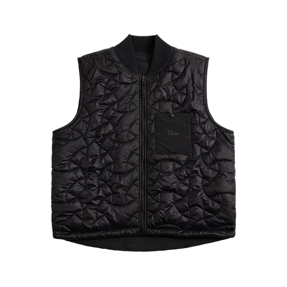 REVERSIBLE VEST BLACK