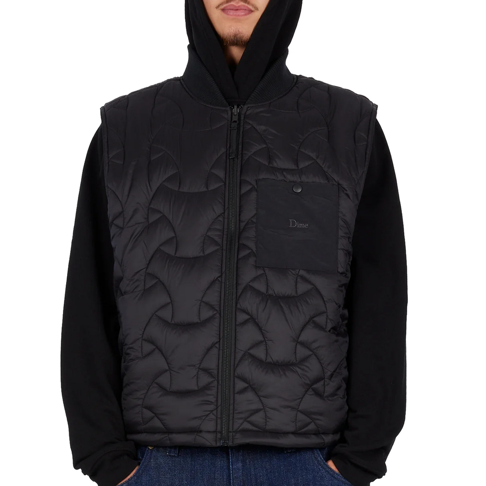 REVERSIBLE VEST BLACK