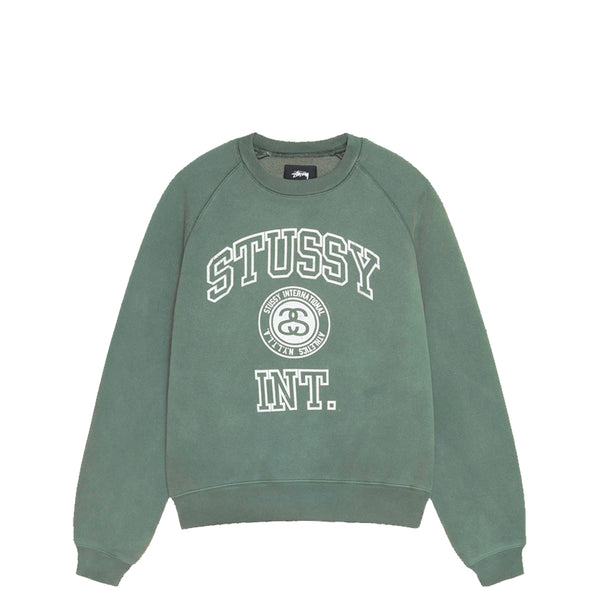 OVERLOCK VARSITY RAGLAN CREWNECK PINE