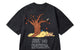 JUST DO NOTHING FALL T-SHIRT WASHED BLACK