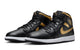 AIR JORDAN 1 MID BLACK METALLIC GOLD