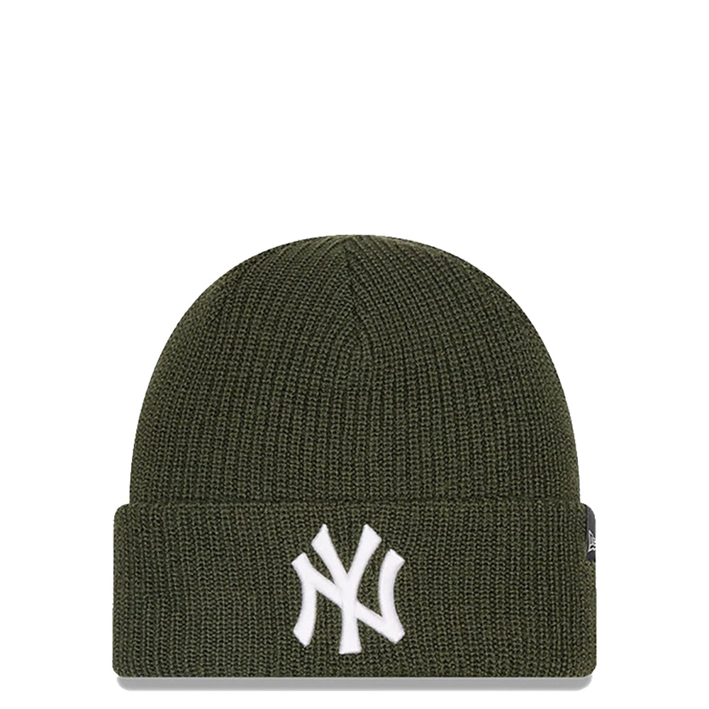 NEW YORK YANKEES MERINO WOOL KNIT BEANIE GREEN