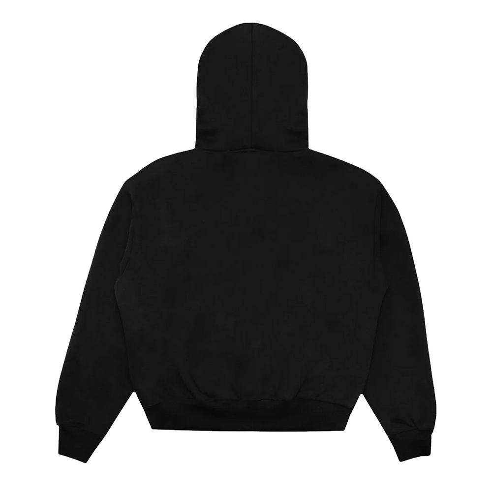 SIGNATURE RHINESTONE HOODIE BLACK