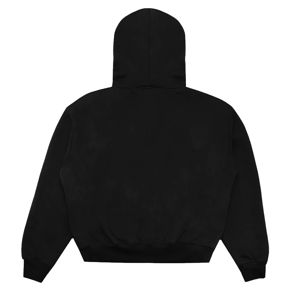 SIGNATURE RHINESTONE HOODIE BLACK