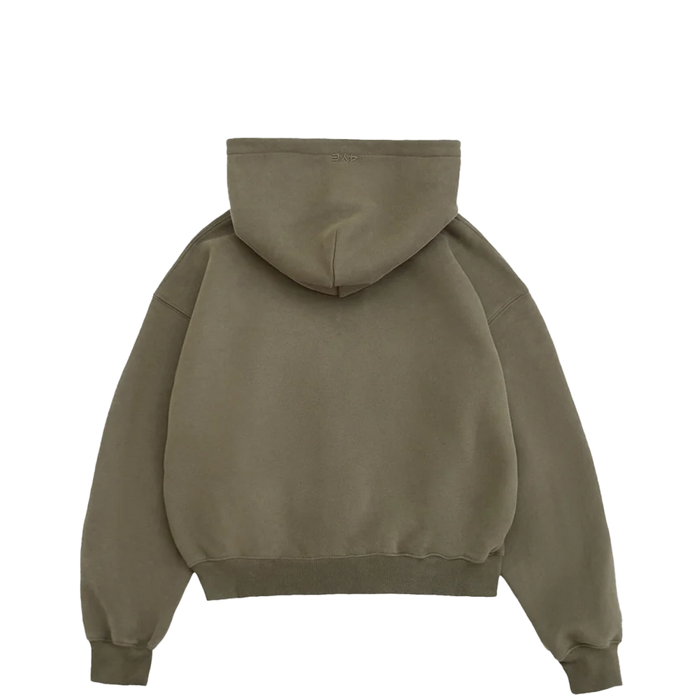 SIGNATURE RHINESTONE HOODIE OLIVE