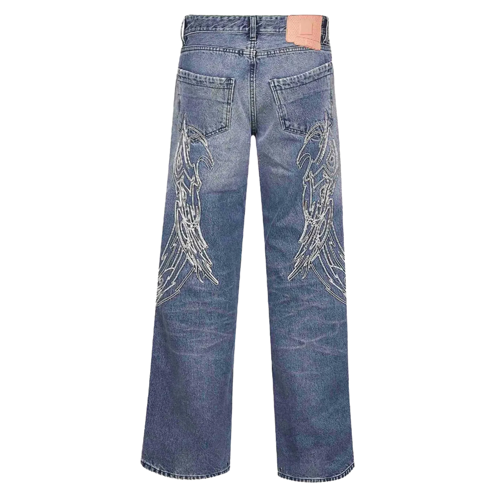 RICH KID JEANS BLUE WASH