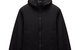 WOVEN RIPSTOP SIGNAL HOODIE JACKET BLACK