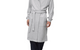 MIDWEIGHT TERRY RELAXED HOODED ROBE HEATHER GREY