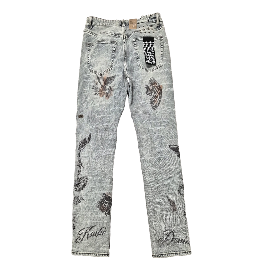 CHITCH ROGUE MESSENGER DENIM JEANS