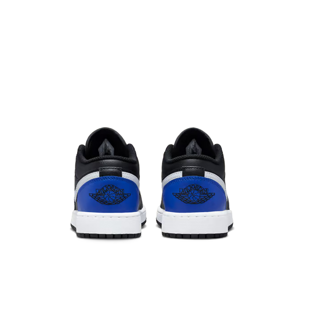 AIR JORDAN 1 LOW (GS) BLACK ROYAL TOE