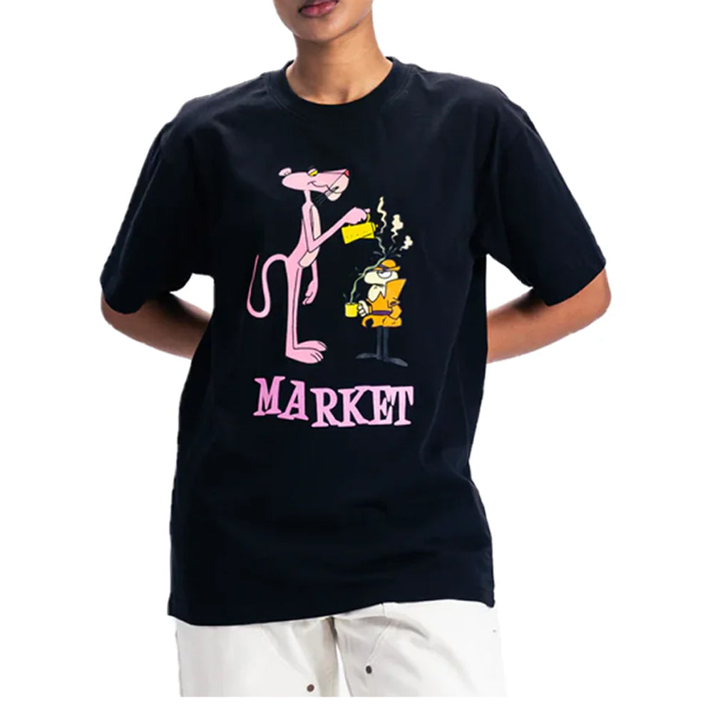 PINK PANTHER POUROVER T-SHIRT BLACK