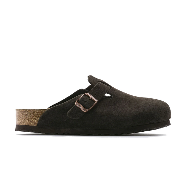 BOSTON SOFT FOOTBED SUEDE MOCHA