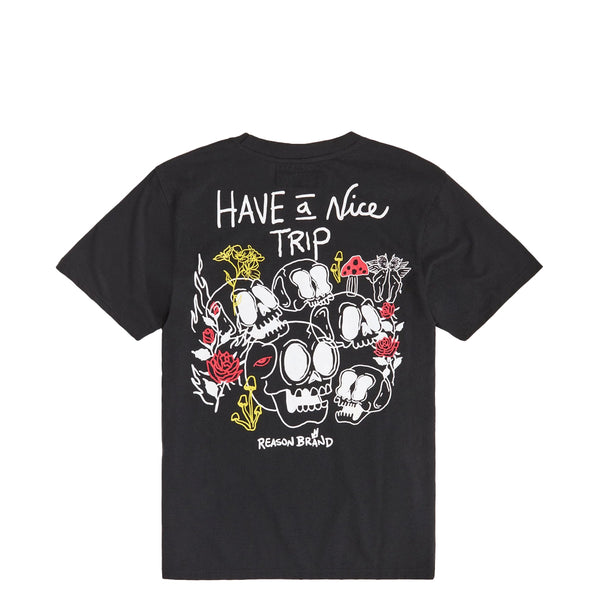 NICE TRIP SHORT SLEEVE EMBROIDERED POCKET TEE