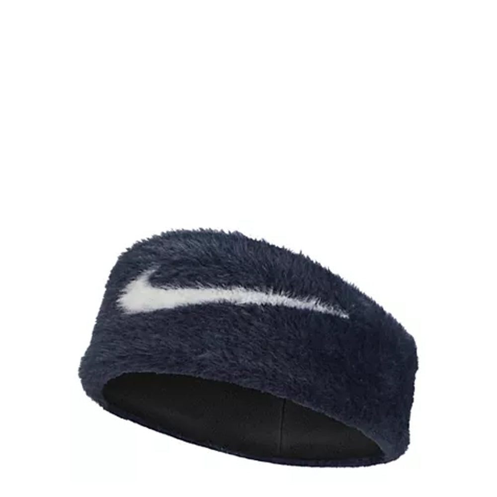 WOMEN'S PLUSH KNIT HRADBAND MIDNIGHT NAVY