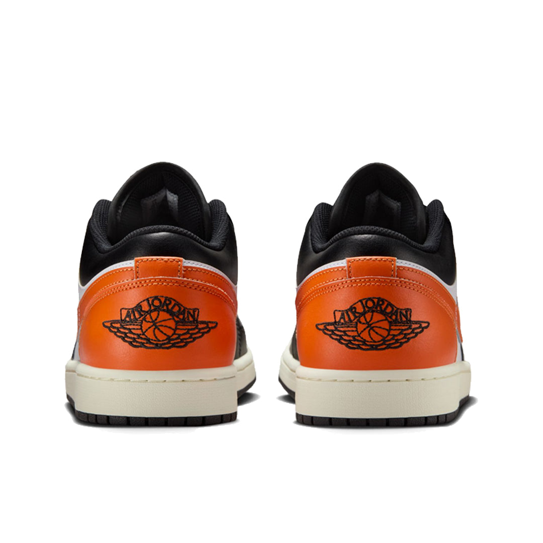 AIR JORDAN 1 LOW BLACK/STARFISH – NRML