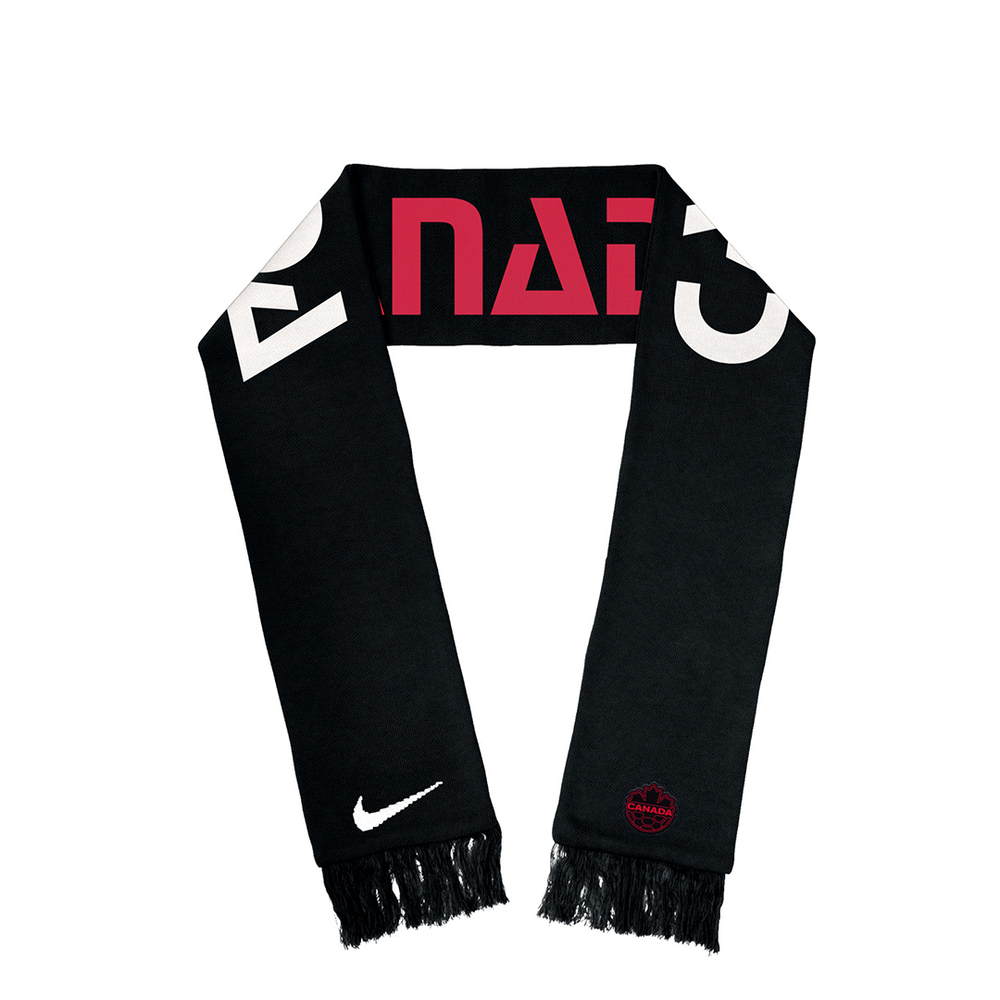 CANADA SOCCER SCARF BLACK