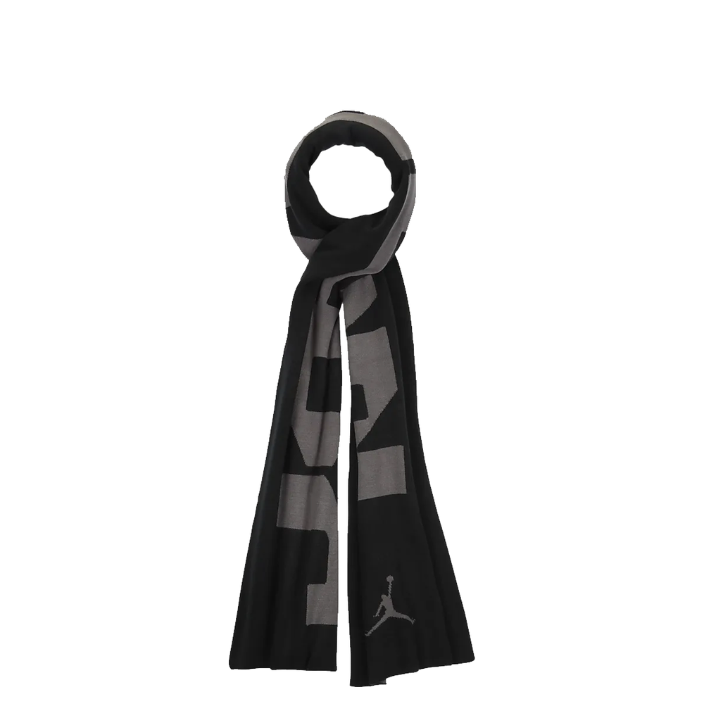 KNIT SCARF HBR BLACK