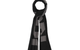 KNIT SCARF HBR BLACK