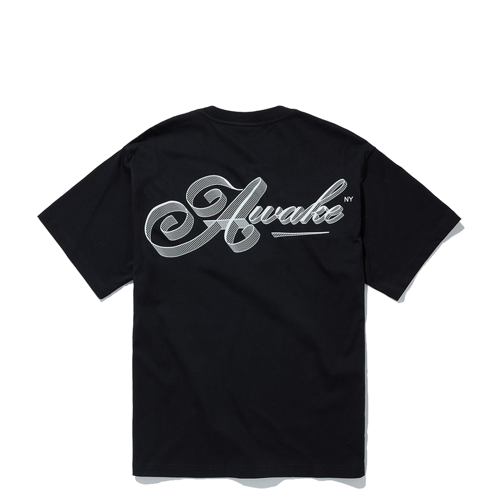 SCRIPT TEE BLACK
