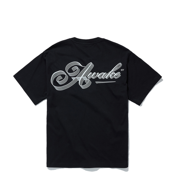 SCRIPT TEE BLACK