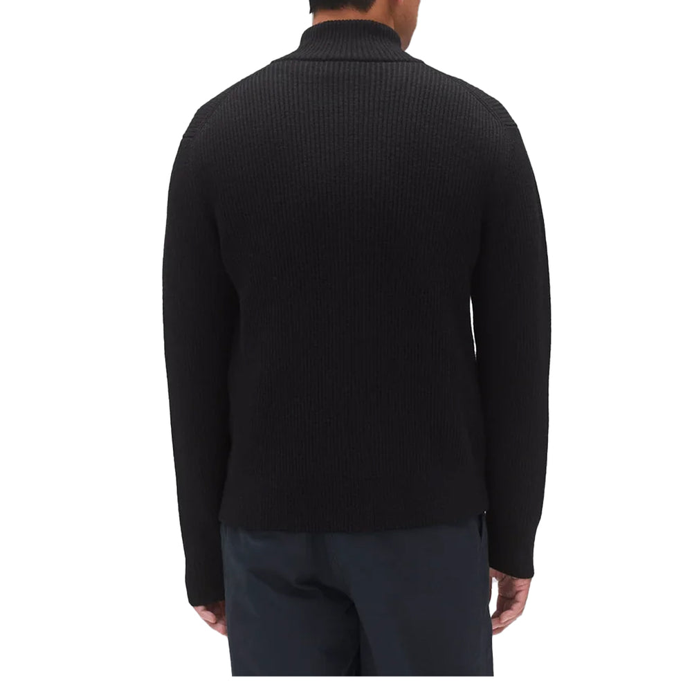 MERINO RIB VINNIE TRACK JACKET