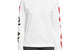 CAMISETA MUJER CDG RED HEART MULTI MANGA LARGA BLANCA