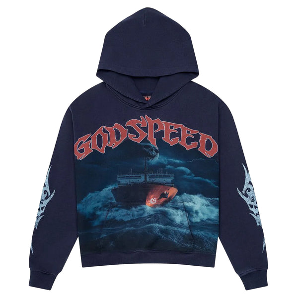 SEASICK HOODIE NAVY