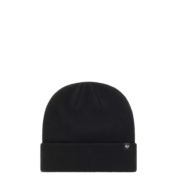 BLANK CUFF KNIT BEANIE BLACK