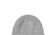 TUQUE CÔTELÉE GRIS CHINÉ