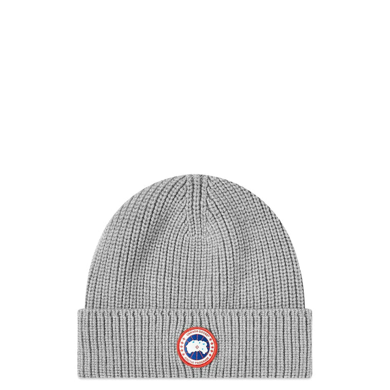 RIB TOQUE HEATHER GREY