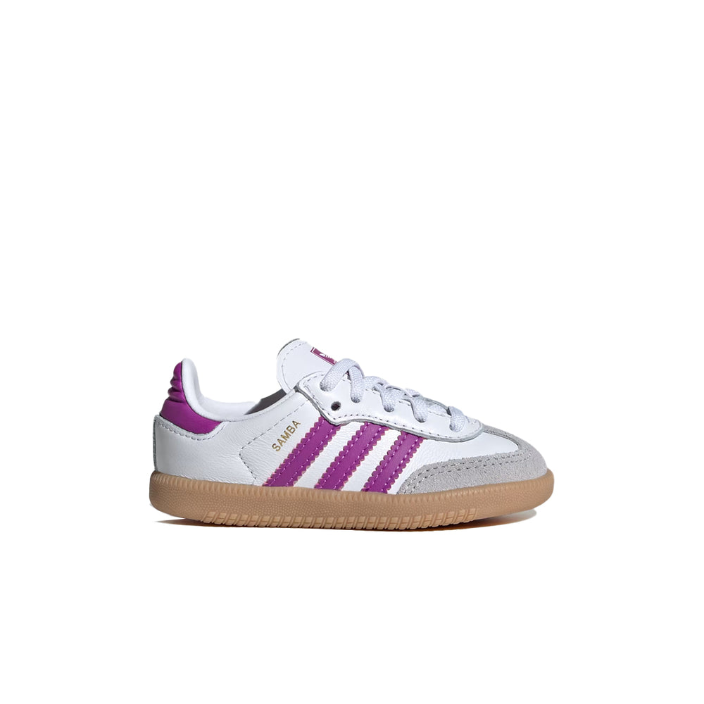 SAMBA OG (GS) CLOUD WHITE/ PURPLE BURST