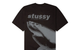 SHARK PIGMENT DYED T-SHIRT FADED BLACK