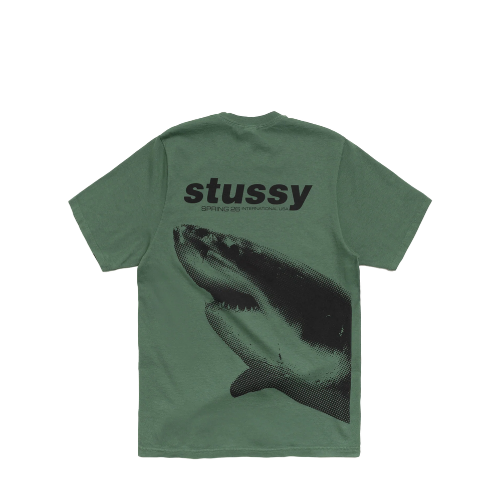 SHARK PIGMENT DYED T-SHIRT PINE