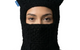 SHADOW CROCHET SKI MASK BLACK