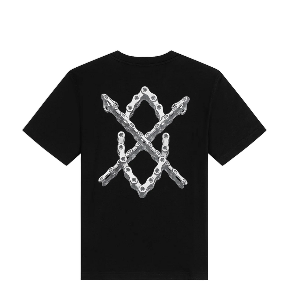 CHAIN SHIELD T-SHIRT BLACK